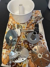 NuTone Built-In Food Center Salad Maker Slicer Grater Bowl/Mixer Attachment