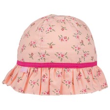 Beautiful Floral Print - Infant Outdoor Sun Beach Hat, Bucket Hat for Children