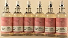 QTY 6 - Bath  Body Works INSPIRE LOVE - ROSE VANILLA Essential Oils Mist 5.3oz