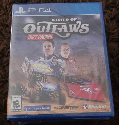 PS4 Game WORLD OF OUTLAWS DIRT RACING Factory Sealed SHIPS SAME DAY!