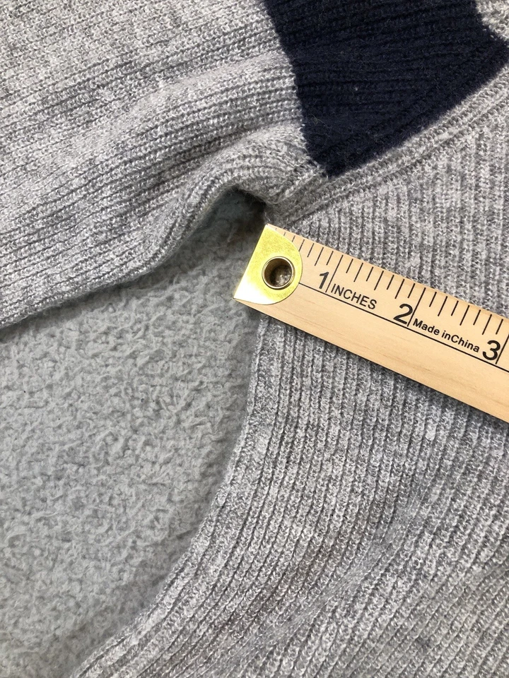 Suéter Brandy Melville Gris Jaspeado Cuarto Cremallera Mujer S/M Informal Acogedor Foto 2 de 4