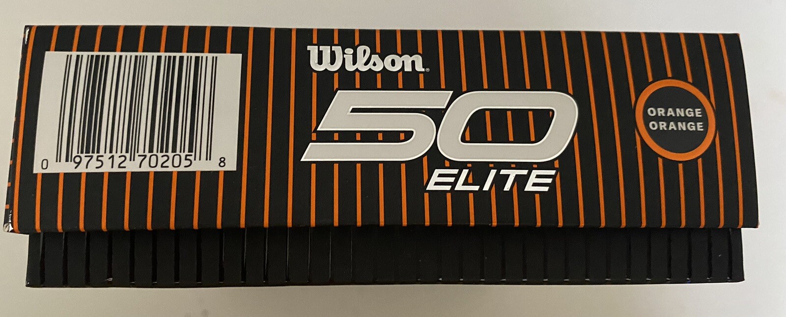 NEW Wilson 50 ELITE Golf Balls, Orange, 12 count, Brand New In Box; GREAT GIFT!