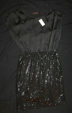 Women's The limited One Piece Black Sequin Cocktail Dress NWT Size XS MSRP $98