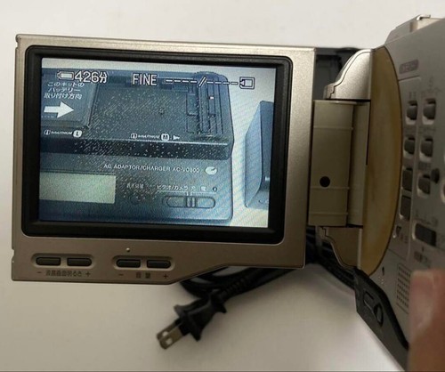 SONY DCR-TRV10 Handycam Digital Video Camera MiniDV Camcorder Japanese Only Used - Picture 7 of 9