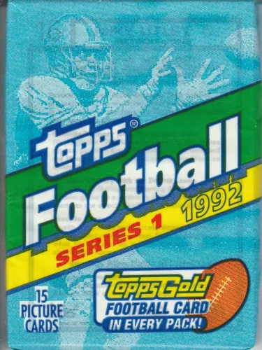 1992 Topps Series 1 Football Cards Wax Pack  - Unopened 