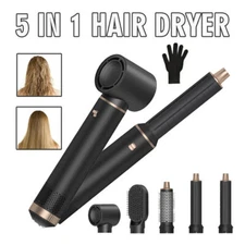 Professional Air Hair Styler 5 In 1 Low Noise Hair Curling Straightening Hair