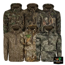 NEW NON-TYPICAL BY DRAKE ENDURANCE 1/4 ZIP WITH KANGAROO POUCH