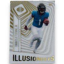 2021 Panini Illusions Football Illusionists #ILL-19 Travis Etienne (RC)