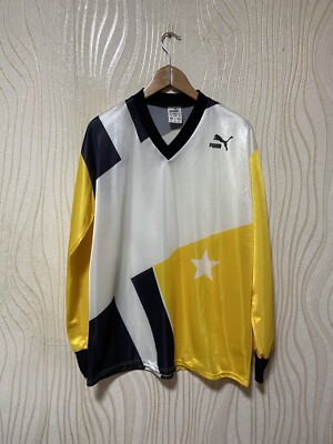 1990s 2000s PUMA TEMPLATE FOOTBALL SHIRT SOCCER JERSEY LONG SLEEVE