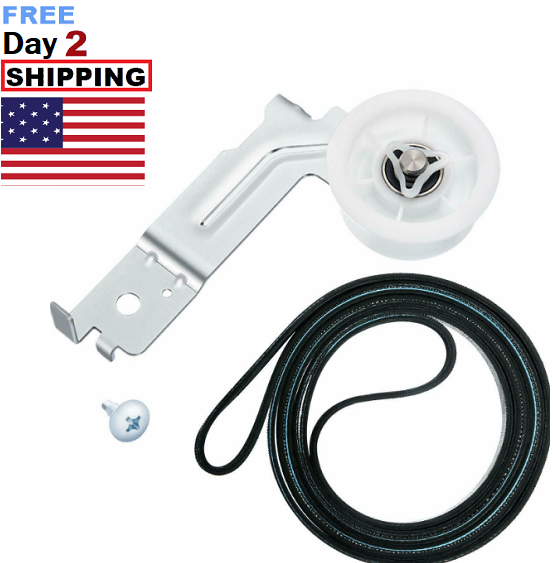 Dryer Idler Pulley W/ Belt Kit For Samsung DV45H7000GW DV42H5000EW DV48H7400GW eBay