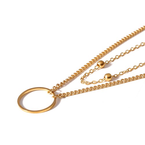 Chain Necklace Cuban Link Necklaces Choker Necklace - Zdjęcie 11 z 12