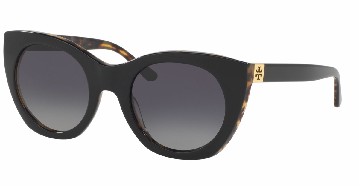New TORY BURCH Sunglasses TY 7097 1601/T3 Black Frame Gray  display picture 2