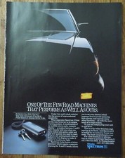 1986 WHISTLER Spectrum 2 Radar Detector Magazine Ad