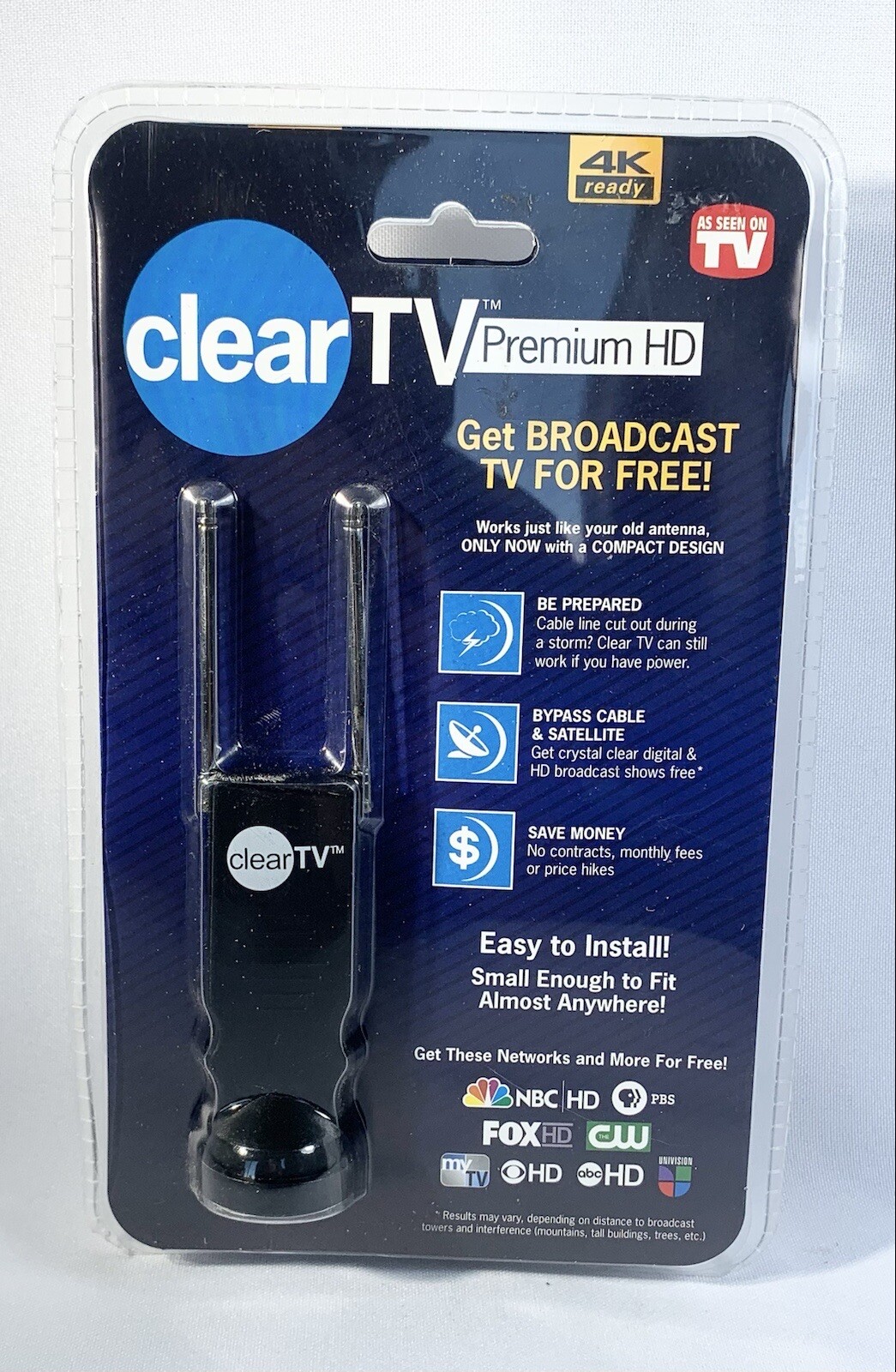 Clear TV Premium HDTV Antenna, as Seen on TV eBay