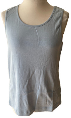 Adini 100% Baumwolle Ripp Jersey Trägertop ärmellos Rundhals Basic Gr. XXL/L2