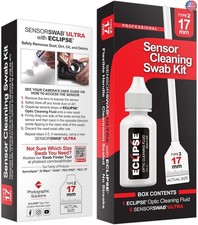 Sensor Cleaning Swab Kit - Eclipse Optic Cleaning Solution 0.5oz/15ml