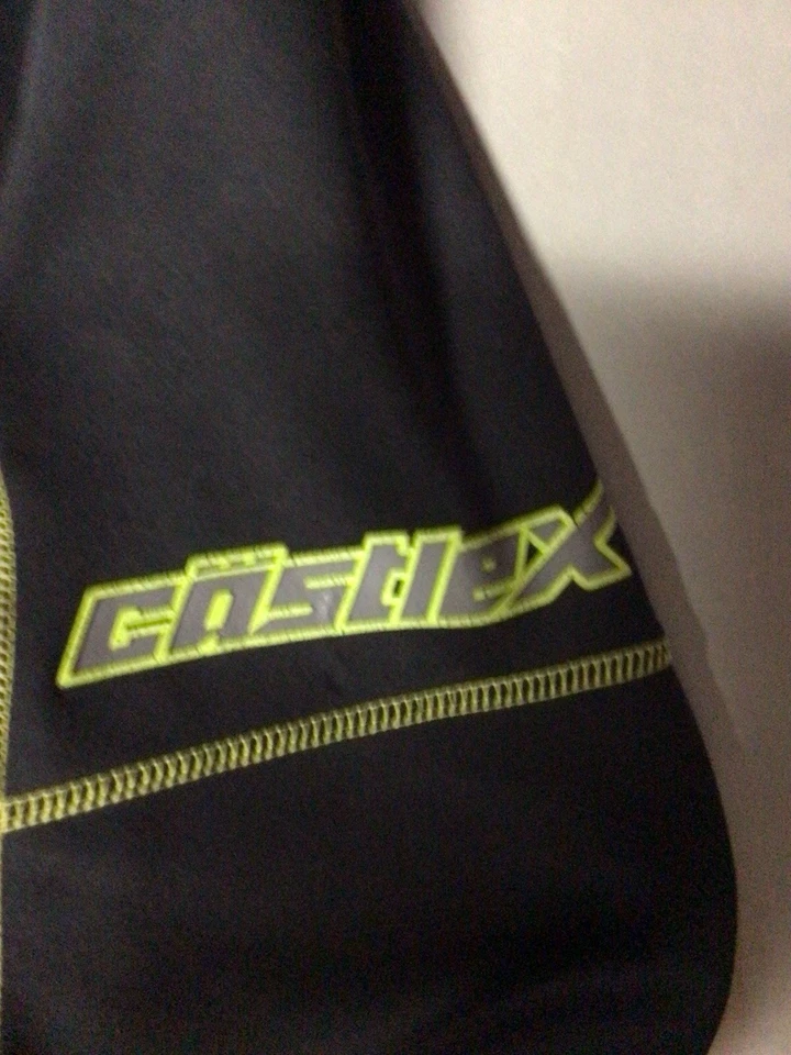 Chaqueta de moto de nieve Castle x TRS Fusion de capa media para hombre talla XL negra de alta visibilidad Foto 3 de 4