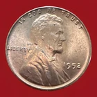 1952-P RED BU Lincoln Wheat Cent “Superior Quality " FAST SHIPPING 782