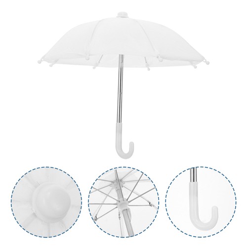 3 Pcs Mini Umbrella Child Decorative Micro Decoration Dollhouse Accessory - Bild 7 von 12