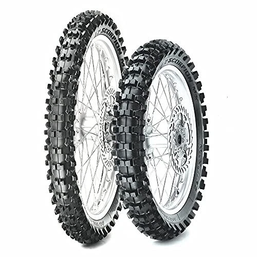 Pirelli - 70/100-17 - Scorpion MX Mid Soft 32 Front Dirtbike MX Tire Foto 2 de 4