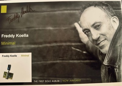 Freddy Koella signiertes Großfoto 30x21cm