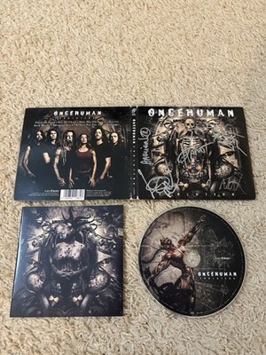 SIGNED! Evolution By Once Human CD Metal Deadlock Sylosis Lutharo Arch Enemy