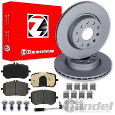 Zimmermann BREMSSCHEIBEN 318mm + BEL&Auml;GE VORNE f&uuml;r MERCEDES GLA GLB X247 H247