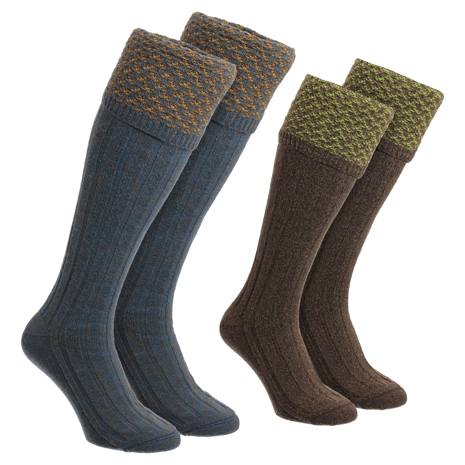 Mens Shooting Wool Socks Warm Country Smooth Toe Outdoor by HJ Hall