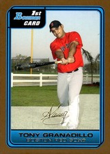 Bowman #B82 Tony Granadillo Prospects Gold 2006