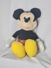 Fisher Price Disney Talking Mickey Mouse Plush 10" Stuffed Toy   Works 2010