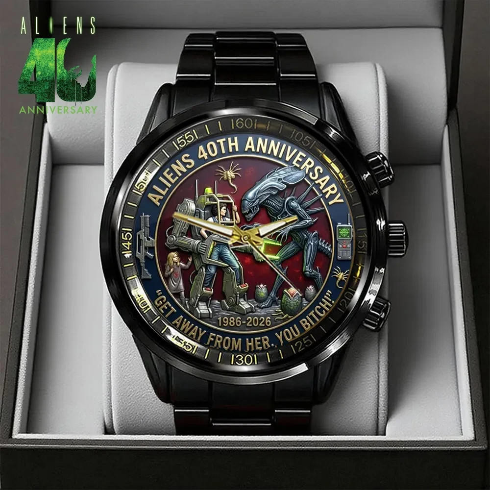 Наручные часы Aliens 40th Anniversary Black