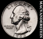 1963 Washington Quarter- Silver- Choice Gem Brilliant Uncirculated #J4174