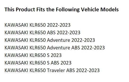 TUSK Pannier Racks & Pilot Pannier Bags Black/Grey for Kawasaki KLR 650 Foto 3 de 4