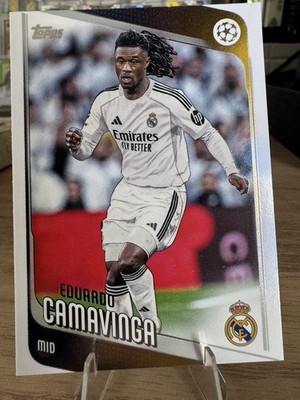Topps Flagship UCC 2025/2026 - Eduardo Camavinga - Base Card N 31 Real Madrid