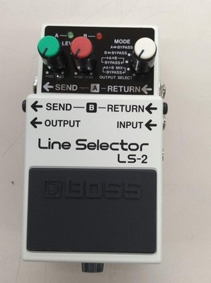 BOSS LS-2 Line Selector Pedal   Dual Loop Switcher for Amps & Effects