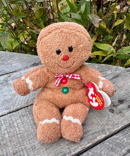 Ty Beanie Babies HANSEL the Gingerbread Man 2007 Holiday w/ Tags