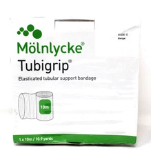 Molnlycke 1450 Tubigrip Size C 2.75" x 10M Beige - New Sealed Box