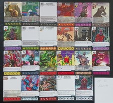 Dice Masters - 23 OP cards - OP lot B - cards only, no dice