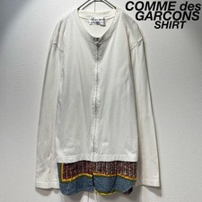 Comme des Garcons SHIRT Cotton Docking Layered Jacket