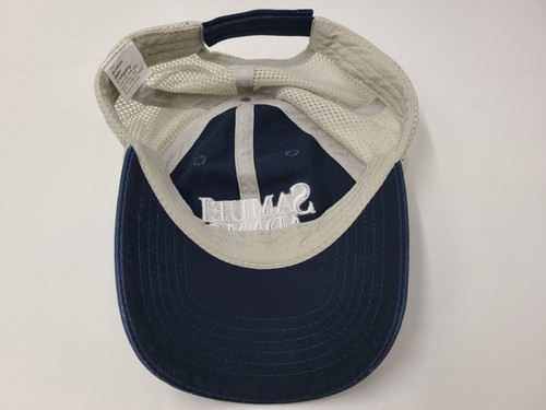 Samuel Adams Mesh Trucker Adjustable Hat Cap Beer Casual Baseball Men Women Blue - Picture 9 of 11