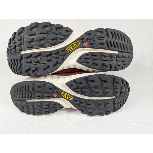 Keen Womens NXIS Evo Waterproof Lace up Sneaker Shoe Sz 7 Baked Clay Hiking - Picture 5 of 9
