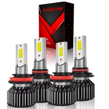 For Toyota Camry 2007-2018 Combo LED Headlight Bulbs 6500K Kit High Low Beam 4x