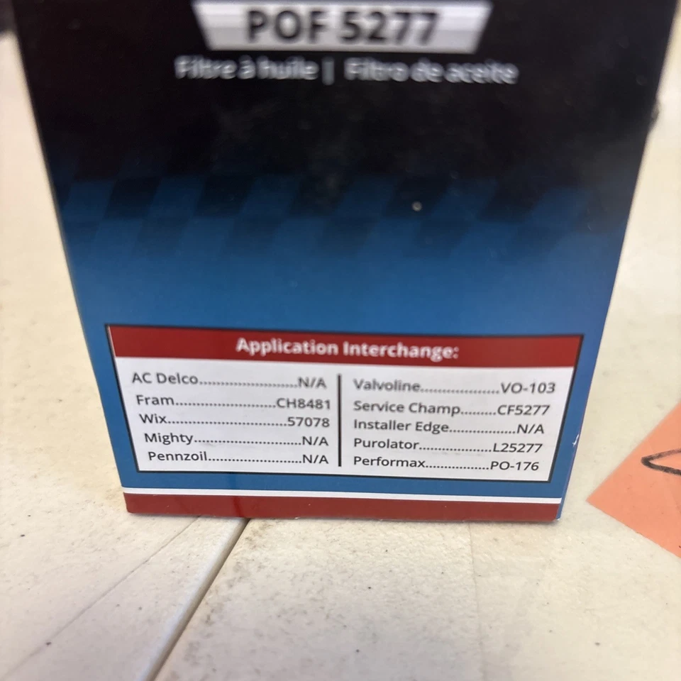 Filtro de aceite Prime Guard POF5277 / 0001803109 Foto 3 de 3