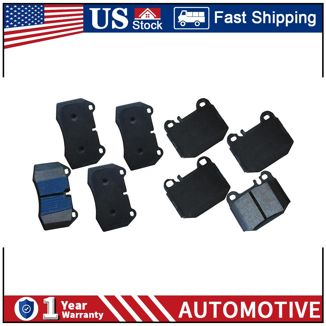 Maserati Quattroporte 2004-2006 Front Brake pad sets 2 pcs P/N 334470