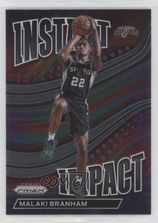 2022-23 Panini Prizm Instant Impact Malaki Branham #12 11ds