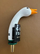 Goose Island Beer Company Beer Tap Handle Goose Head 9" (Used)