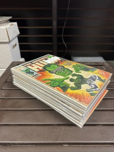 The Incredible Hulk Vintage Marvel Comic Books #’s 115-149 LOT OF 23