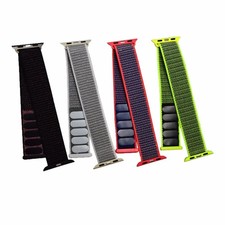 LOT OF 50 Nylon Band for Apple Watch Sport Loop 42mm / 44mm / 45mm / 46mm / 49mm