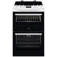 AEG 5000 SurroundCook CCX1530ACW 55 cm Electric Ceramic Cooker - White A123320