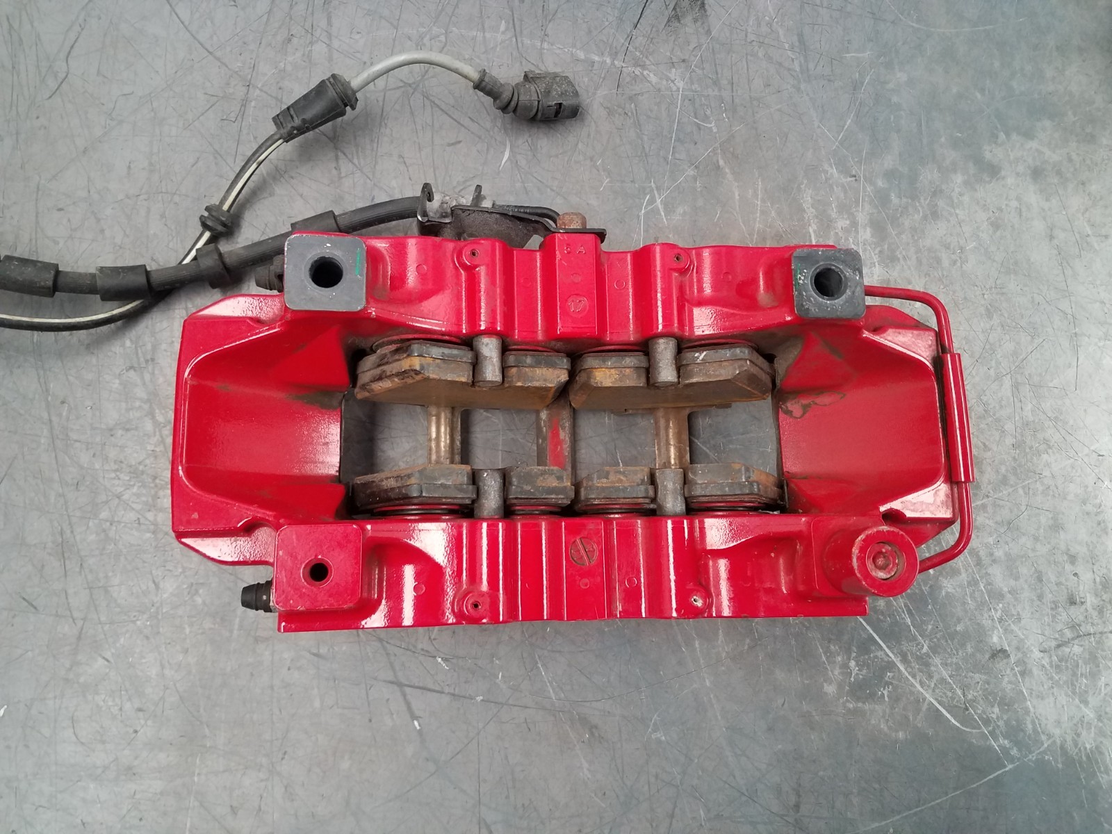 2017 Audi R8 V10 Plus Spyder Brembo Brake Caliper Set #4720 CA2